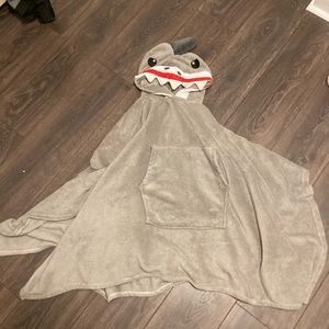 cute shark blanket jacket